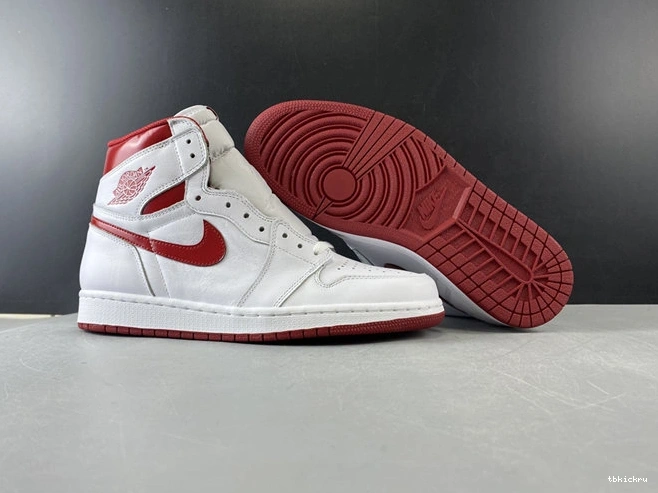 Cheap TBK 555088- Retro Resilient Metallic 3768 Jordan1 Red 1028